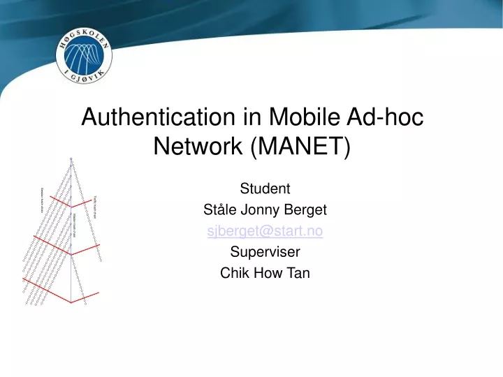 authentication in mobile ad hoc network manet