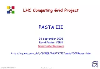 LHC Computing Grid Project