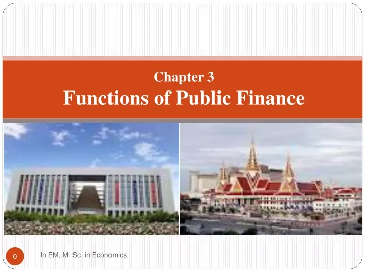 chapter 3 functions of public finance