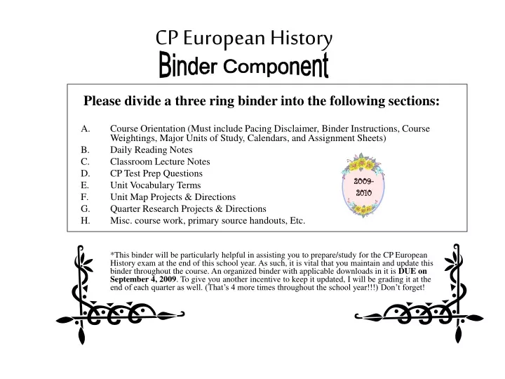 cp european history