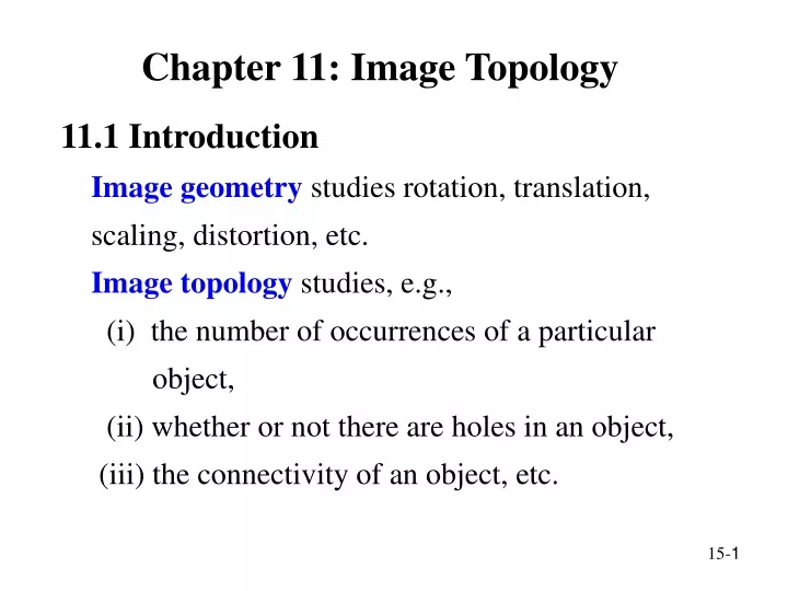 11 1 introduction image geometry studies rotation