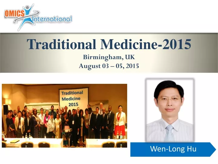 traditional medicine 2015 birmingham uk august 03 05 2015