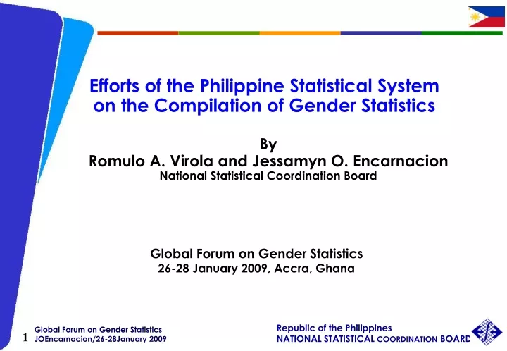 efforts of the philippine statistical system