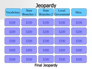 Jeopardy