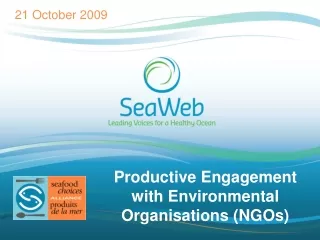 Productive Engagement with Environmental Organisations (NGOs)