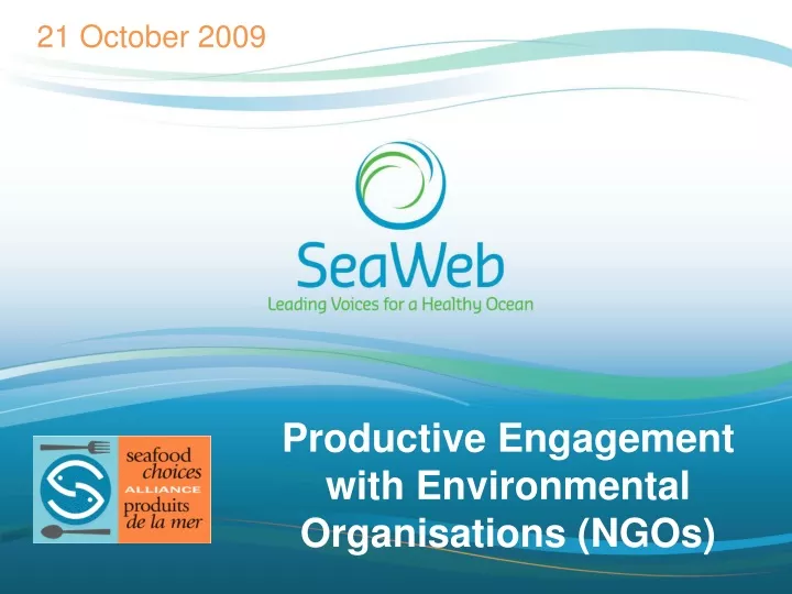 productive engagement with environmental organisations ngos