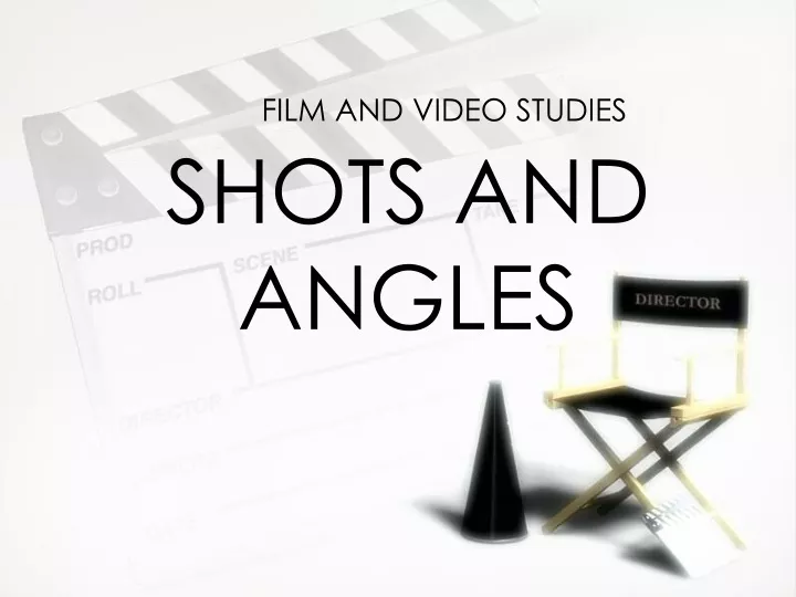 film and video studies
