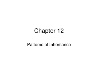 Chapter 12