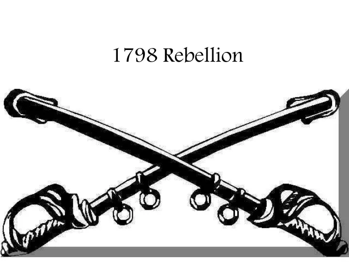 1798 rebellion
