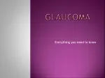 Glaucoma - slide 1