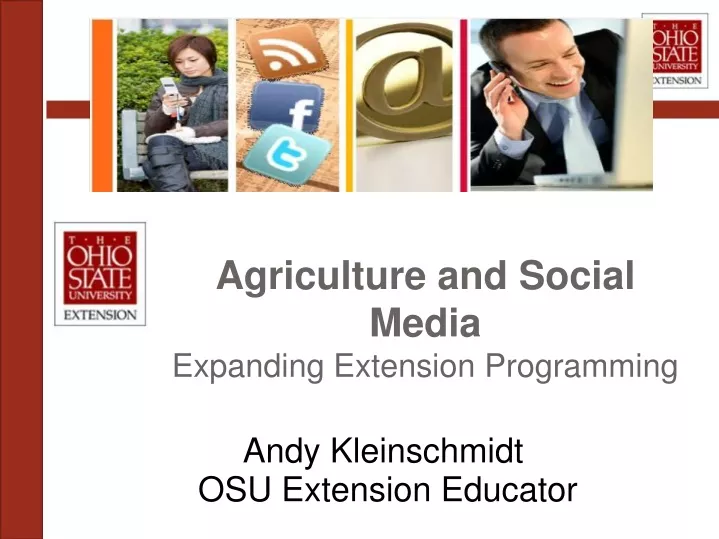 agriculture and social media expanding extension programming