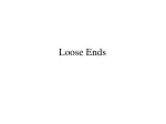 Loose Ends - slide 1