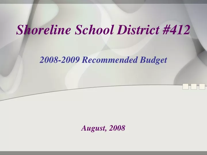 shoreline school district 412