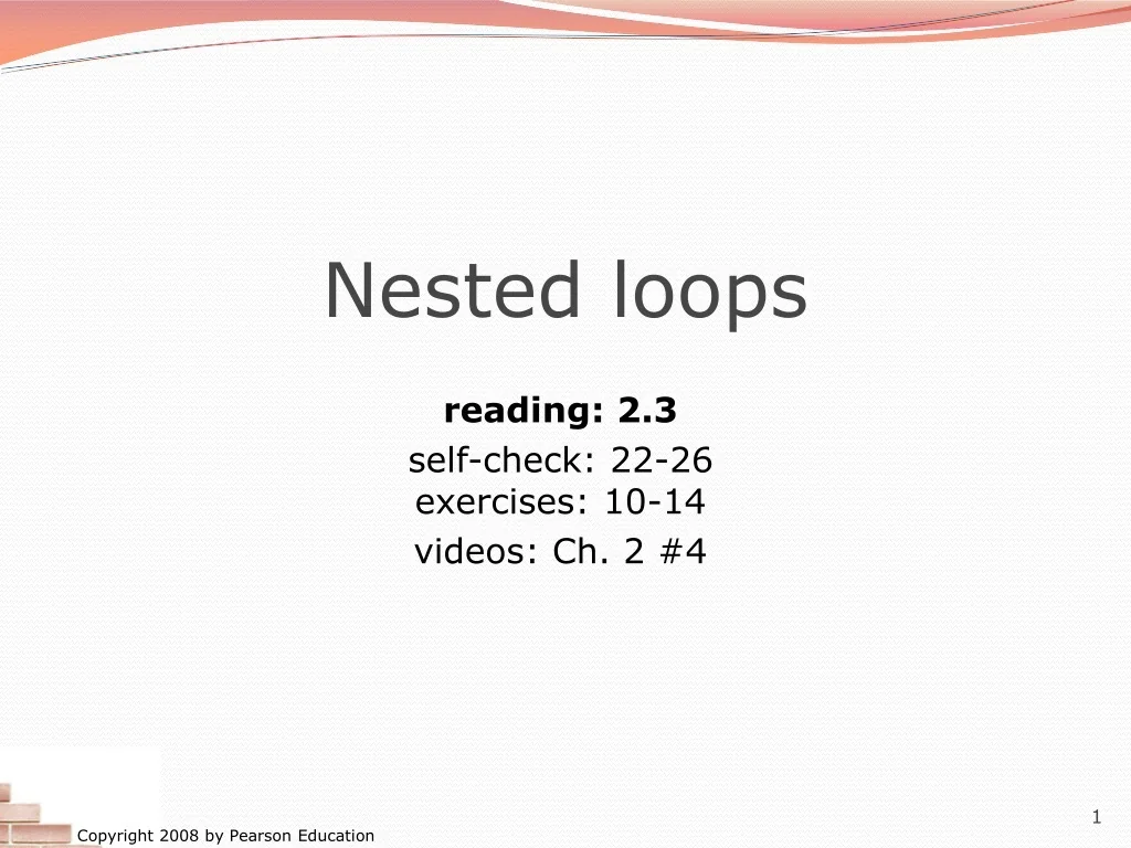PPT - Nested Loops Exercises and Solutions PowerPoint Presentation ...