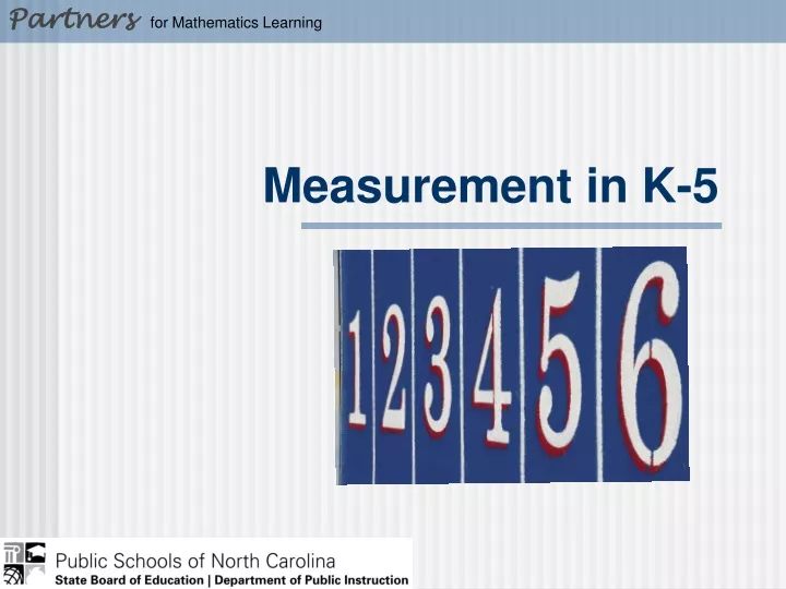 measurement in k 5