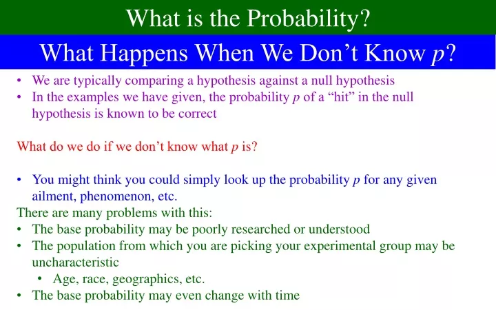 what is the probability