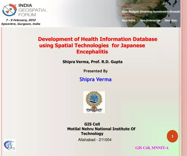 development of health information database using
