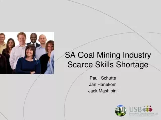 SA Coal Mining Industry  Scarce Skills Shortage