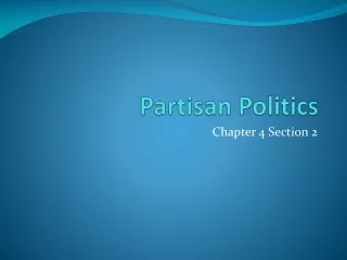 Partisan Politics