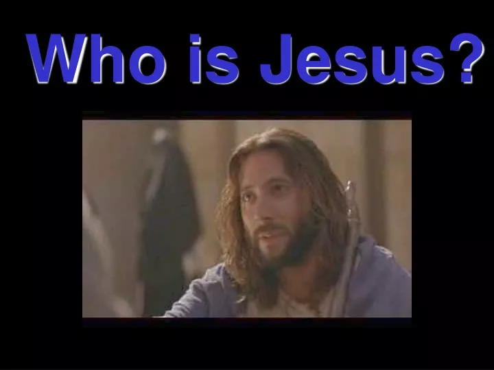 who is jesus