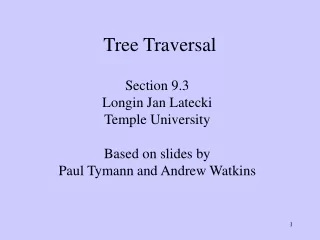 Tree Traversal