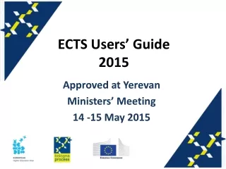 ECTS Users’ Guide 2015