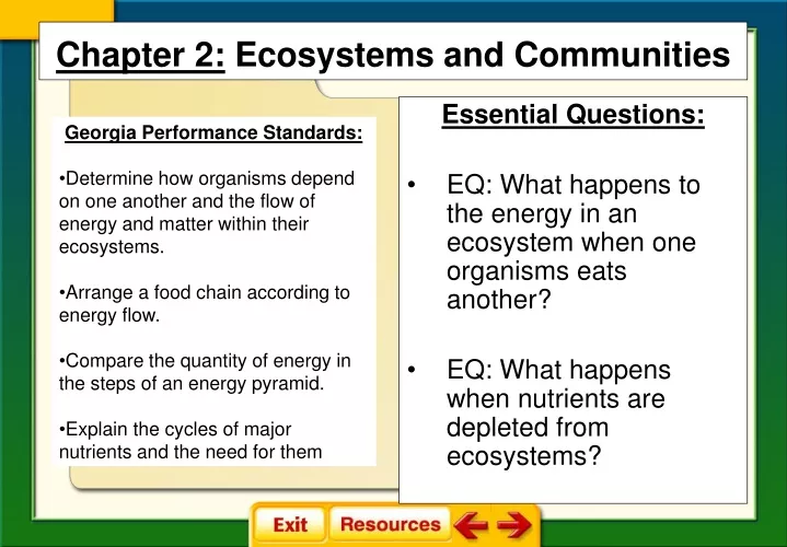 chapter 2 ecosystems and communities