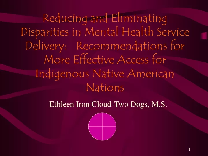 ethleen iron cloud two dogs m s