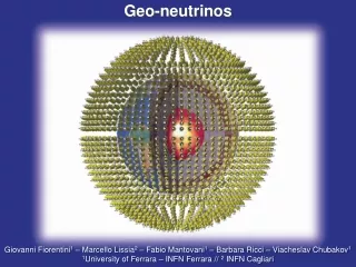Geo-neutrinos