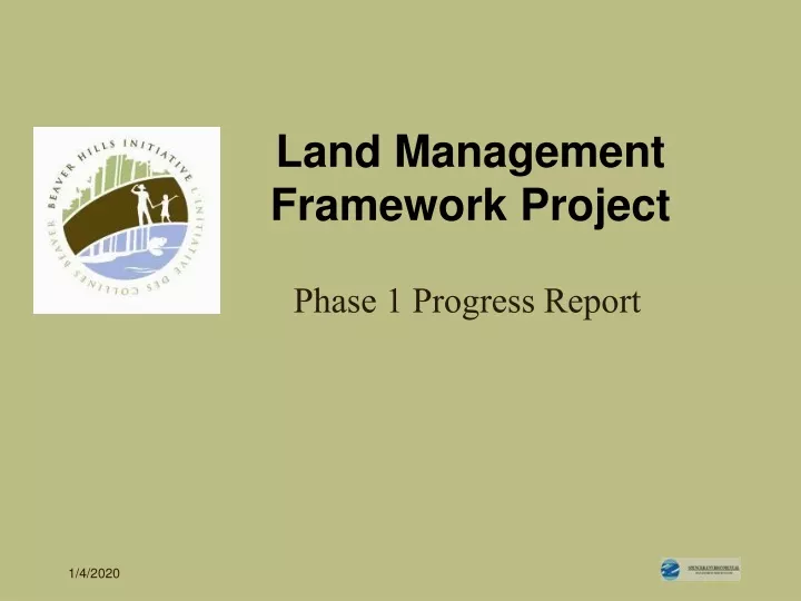 land management framework project