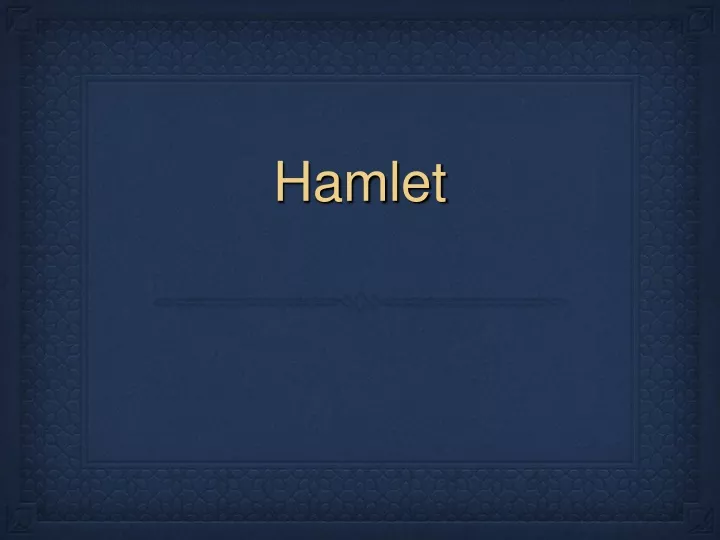 hamlet