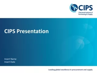 CIPS Presentation