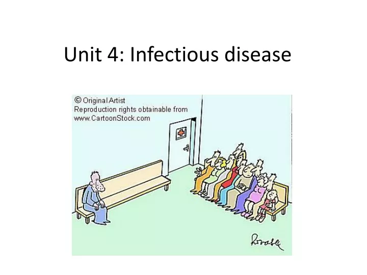 unit 4 infectious disease