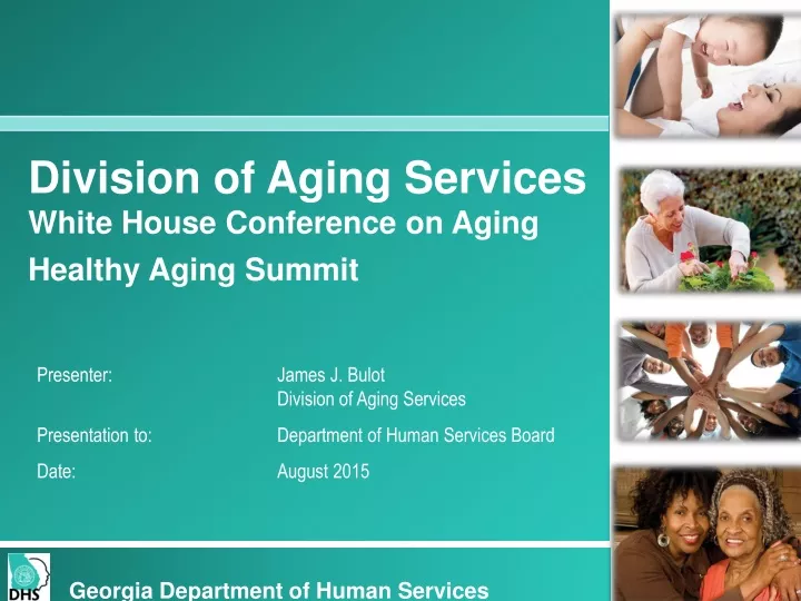 division of aging services white house conference