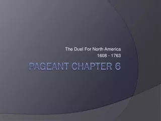 Pageant Chapter 6