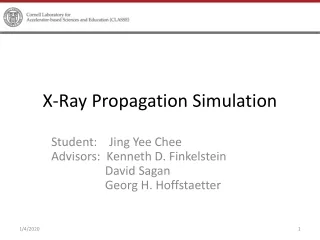 X-Ray Propagation Simulation