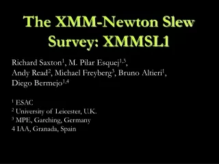 The XMM-Newton Slew Survey: XMMSL1