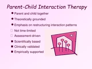 Parent-Child Interaction Therapy