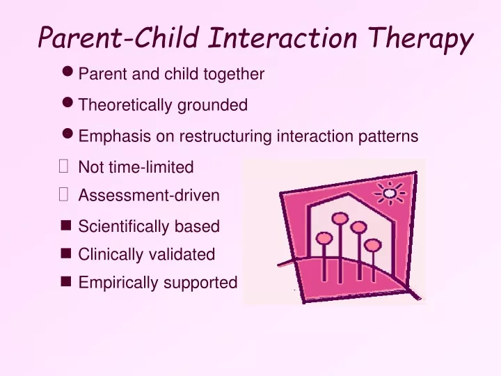 parent child interaction therapy