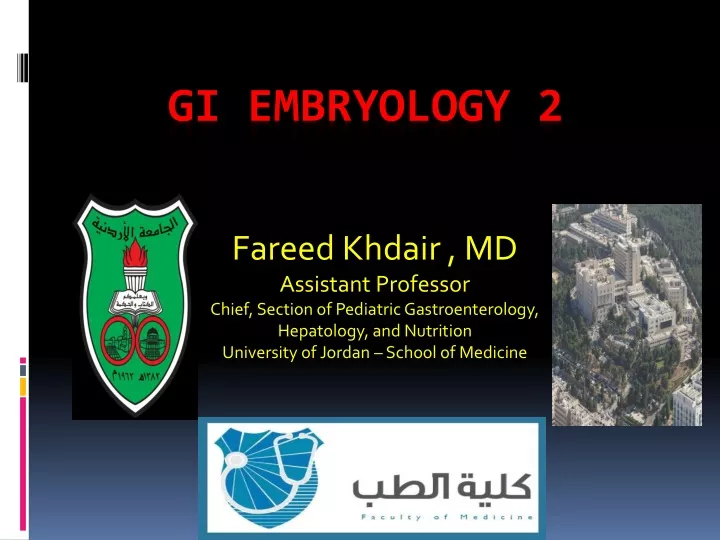 gi embryology 2