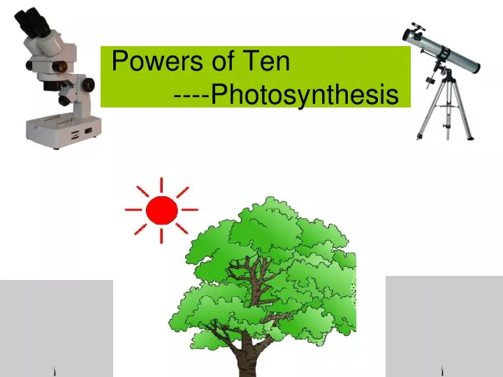 powers of ten photosynthesis