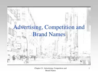 Advertising, Competition and Brand Names