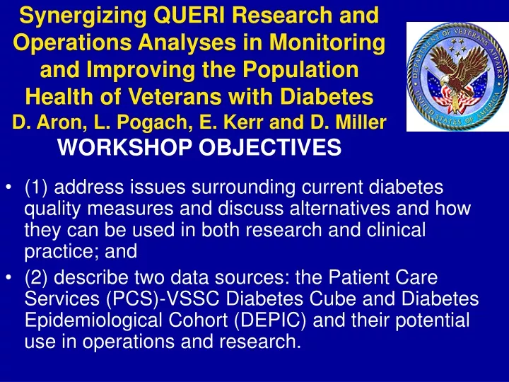 synergizing queri research and operations