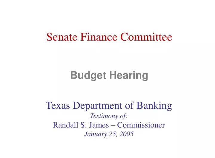 budget hearing