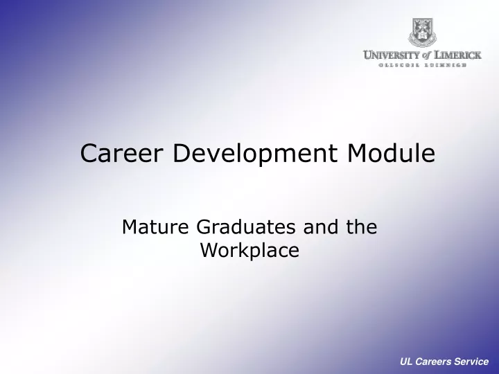 career development module