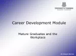 Career Development Module - slide 1