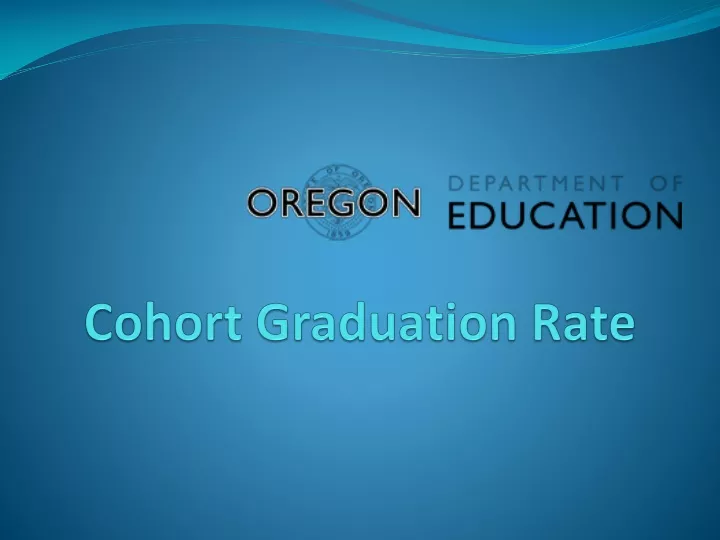 cohort graduation rate