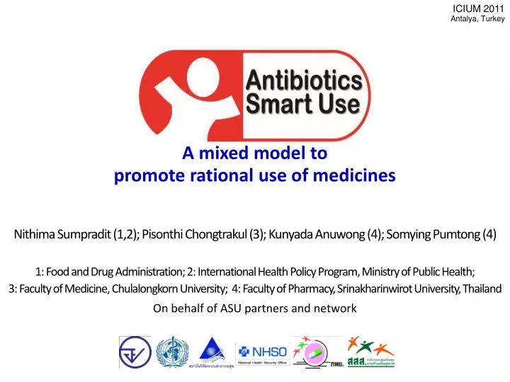 a mixed model to promote rational use of medicines