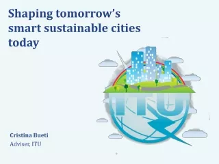 Shaping tomorrow’s smart sustainable cities today