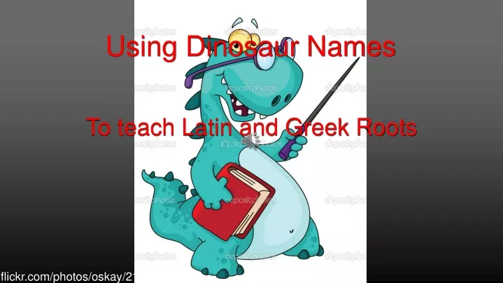 using dinosaur names